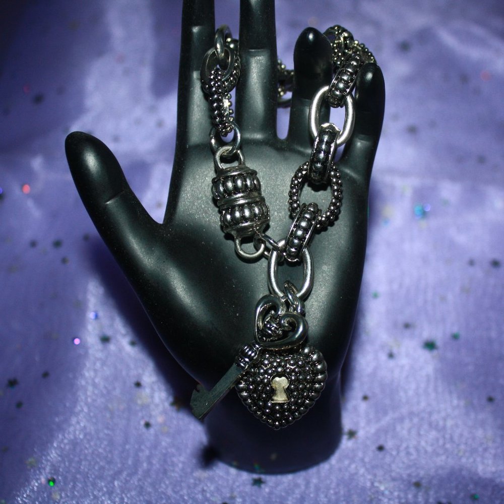 3/$15 Key To Your Heart Bracelet New